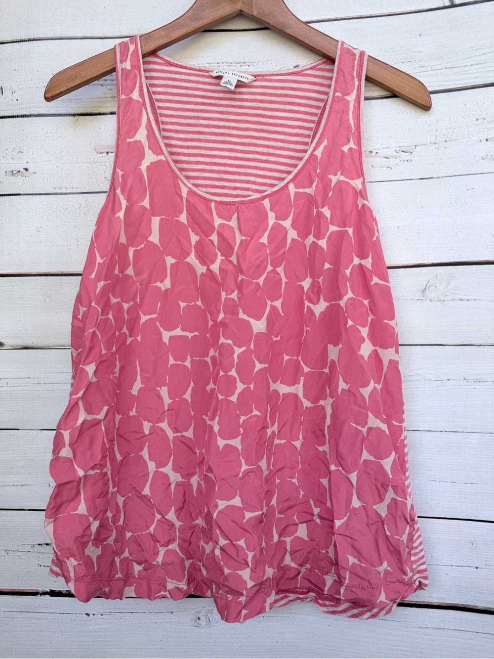 Banana Republic Geometric Abstract Print Tank Top – Medium